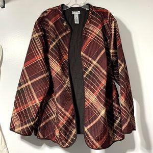 Reversible Kimono Style Jacket 3X